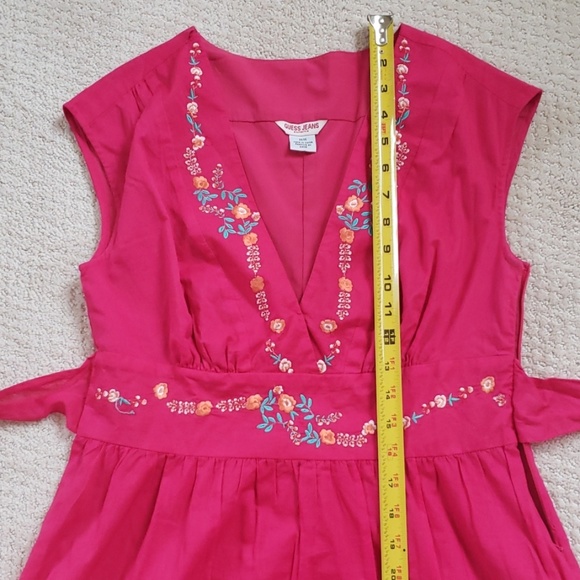 Guess Pink Embroidered dress - Picture 7 of 8